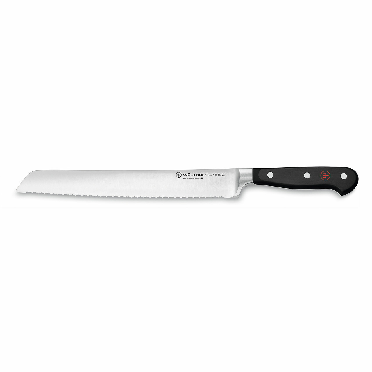 Classic, Brotmesser mit Doppelwelle Klingenlänge 230 mm / 360 mm lang